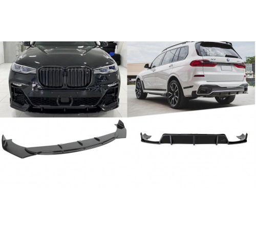 Bmw X7 G07 M-sport 2019+ Black Knight Aero Body Kit - Gloss Black